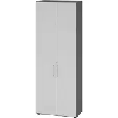Hammerbacher Regal/Türen 6OH 968T6 Graphit/Grau