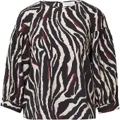 Comma Blouses Burgundy Größe: 36 | Blusen Outlet | Damen | Braun