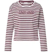 Comma Sweatshirts Burgundy Größe: 44 | Hemden Outlet | Damen | Braun