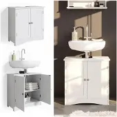 Vicco Waschbeckenunterschrank Bianco Weiß 60 x 60 cm, Model 31129