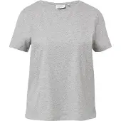 Comma T-shirts Grey/black Größe: 34 | Hemden Outlet | Damen | Grau