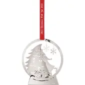 Georg Jensen Weihnachtsmobile Schneekugel Palladium