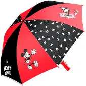 Grupo Erik Editores Erik - Automatyczna parasolka Disney Mickey Foodie, premium akcesorium do użytku codziennego