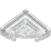 LEGO 1x1 Fliesen Rundecke 25269 - 100 Stück Trans - Durchsichtig