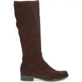 Caprice Damen Stiefel Langschaft Stretch Blockabsatz modisch clean 9-25512-41, Größe:40.5 EU, Farbe:Braun