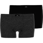 Götzburg Pants 2Er Pack X-Lastic in schwarz-dunkel-Karo | Gr.: XL