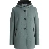 Gil Bret Wolljacke "Damen mit Kapuze" mit Kapuze