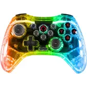 Konix Crystal, Gamepad, Nintendo Switch, PC, D-Pad, Home button, Makro-Taste, Turbo-Taste, Analog / Digital, Mehrfarbig, Kabelgebunden