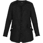 Faina Women Blazer in black | Gr.: XL