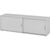 Hammerbacher Sideboard 1,5OH, Grau/Grau