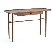 AM.PM Schreibtisch Magosia, Nussbaum Massiv