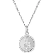 Trendor 28606-09 Kinder-Halskette Sternzeichen Jungfrau 925 Silber