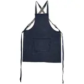 Dutchdeluxes Schürze Denim & Canvas Bretel Style Brute-64,5 x 78 cm