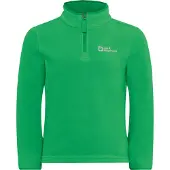 Jack Wolfskin Stehkragenpullover "TAUNUS HALFZIP K" mit hohem Stehkragen, aus Fleece-Material