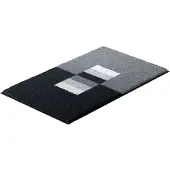 Linea Due Badematte , grau , Synthetik , Maße (cm): B: 50 H: 1,8