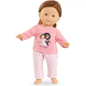 Corolle Rosa Pyjama für Puppen 36cm, 2Stk.