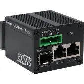 EXSYS Switch 2+ Industrie SFP Micro2+ SFP PoE+ unmanaged - Switch - 1 Gbps (EX-62010POE-SFP)