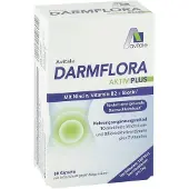 Avitale Nahrungsergänzungsmittel, Avital, Darmflora Aktiv Plus, 100 Milliarden lebende Probiotika aus 10 nützlichen Stämmen pro Portion, 80 Kapseln