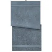 Myrtle beach Bio Badetuch MB443 mid grey 70 x 140 cm
