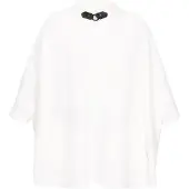 Dreimaster Women Poncho in offwhite | Gr.: M/L