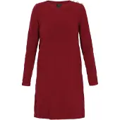 Dreimaster Women Dress in burgundy | Gr.: M/L
