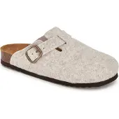 Scholl Clog Fae New Felt Damen Beige-Schuhgröße 40