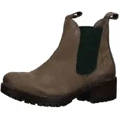 Lazamani Stiefelette "Stiefelette Nubukleder/Textil"