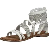 Lazamani Schaftsandalette "Sandalen Leder"