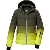 Killtec KSW 382 Boys Ski Quilted Jacket lime (00720) 140