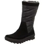 Legero Stiefel bequem warm gefüttert in schwarz, Gr. 4.5