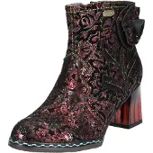 LAURA VITA Stiefelette Stiefelette Leder/Textil