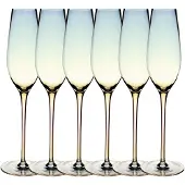 Intirilife Champagner Sekt Glas Set 200 ml