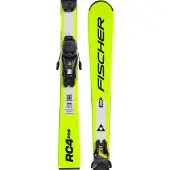 Fischer Kinder Racing Ski RC4 PRO JRS + FS 7 CA JRS