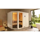 Weka Elementsauna Varberg 4 GTF Trend inkl. 7,5 kW OS-Ofenset x B x T x H x 244 x 197 x 199