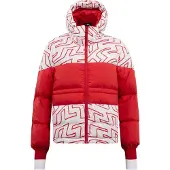 J.Lindeberg Damen Daunen Skijacke BLOCK PRINT bridge swirl - S