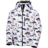 Helly Hansen für Herren. 66043 Jacke Kvitfjell Race Puffy weiß (L), Lässig, Polyester