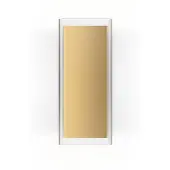 SERIEN LIGHTING Rod Wall LED-Wandleuchte-Gold eloxiert-mit LED (3000K)
