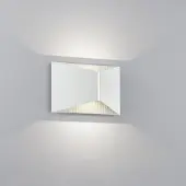 HELESTRA LED-Wandleuchte VID, weiß, up/down, IP65 dimmbar, weiß / opal, für Arbeitszimmer / Büro, Aluminium, LED Wandleuchte, Wandlampe Innen