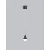 HELESTRA Hängelampe DUC, dimmbar, schwarz, für Badezimmer, Aluminium, Modern