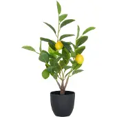 Creativ Green Kunstbaum "Zitrone" mit detailgetreuer Gestaltung