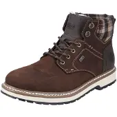 Rieker F3812-27 Herrenboots, Leder, Braun, Warmfutter (Wolle), Wasserdicht - Herrenschuhe Boots / Stiefel, Braun, leder/textil
