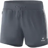 Erima Squad Worker Shorts Damen - Slate Grey / Silver Grey | Größe: 34