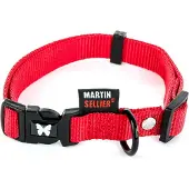 Martin Halsband Verstelbaar Nylon Rood