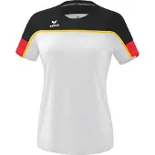 Erima Change By T-Shirt Weiß/Schwarz/Rot - 34