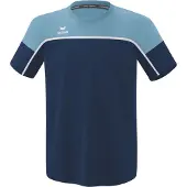 Erima Change By T-Shirt New Navy/verblasstes Denim/Weiß Junior - 164