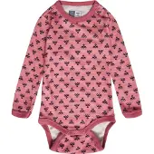 Hummel Baby-Body für Mädchen mit langen Ärmeln Bambo