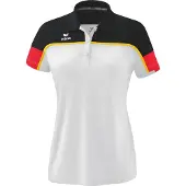 Erima Change By Poloshirt Weiß/Schwarz/Rot - 42