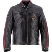 Helstons Ace 10 Years Schwarz Leather CE Jacke Größe M