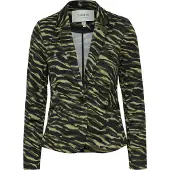 B.young BYRIZETTA AOP BLAZER Damen Blazer Kurzblazer Jacke mit Stretch und Muster leicht tailliert