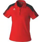 Erima Evo Star Poloshirt Rot/Schwarz - 34